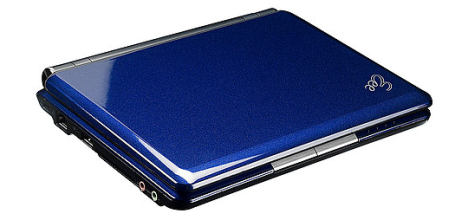 In Hochglanz und k�nigsblau: Der Asus Eee-PC 901