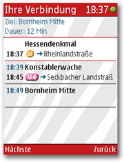 Big Red Zebra: Fahrplan ohne Internet