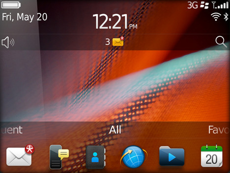 So wird Blackberry OS 7 aussehen