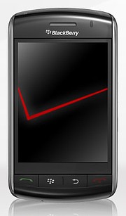 Das Blackberry Storm 9530 bei Verizon
