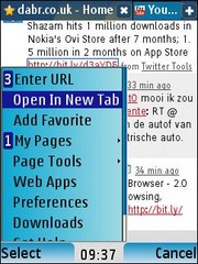 Bolt Browser 2.0 beta (Bild: wapreview.com)