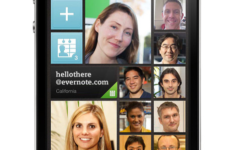 Evernote Hello merkt sich Gesichter
