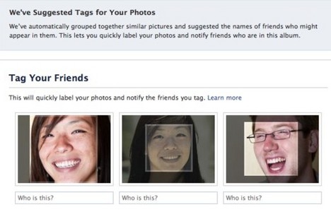 Facebook erkennt Gesichter und ordnet ihnen Namen zu