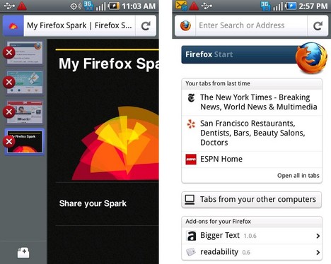 Den Firefox 4 gibt es jetzt auch offiziell f�r Android