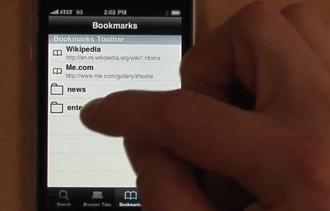 Firefox Home auf dem iPhone