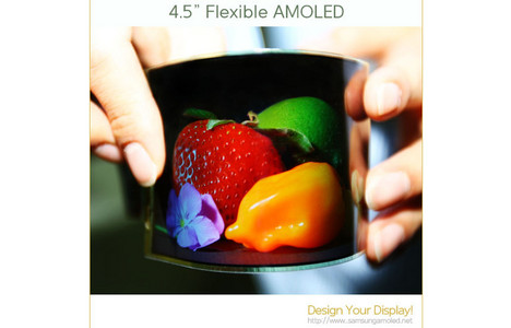Flexibles AMOLED-Display von Samsung