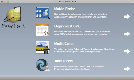 Mit dem Mac auf dem Handy st�bern