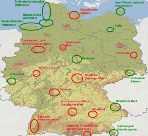 Die 21 Regionen des Freizeit Guide Deutschland
