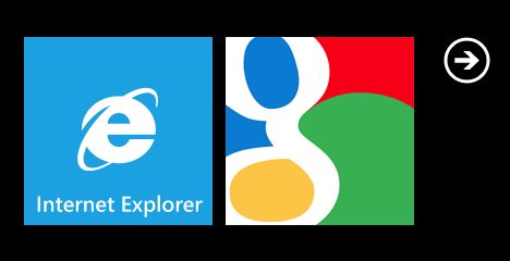 Google-Suche f�r Windows Mobile 7