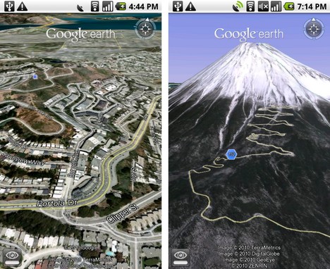 Google Earth for Android