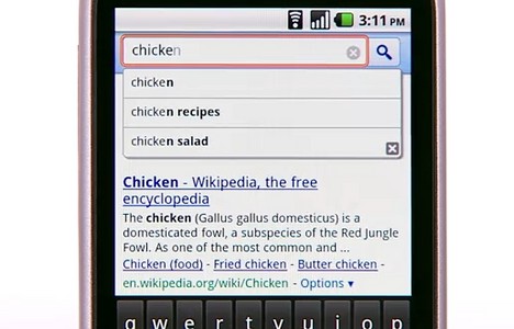 Google Instant zeigt die Suchergebnisse schon beim Tippen an