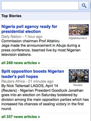 Google News im Opera Mini