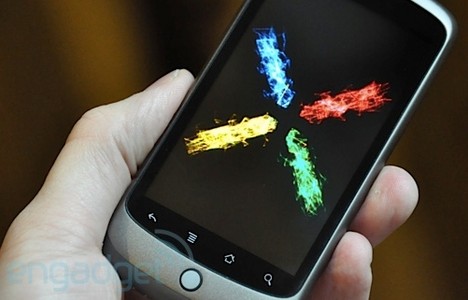 So sieht das Google Nexus One aus (Bild: Engadget)