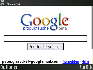 Googles Produktsuche findet noch nichts