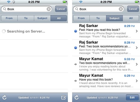 Google Sync auf dem iPhone