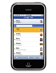 Auf den letzten Dr�cker: Google Talk f�rs iPhone