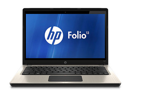 Das Display des HP Folio 13 ist nicht entspiegelt