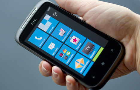 Das HTC 7 Mozart wird von der Telekom angepasst