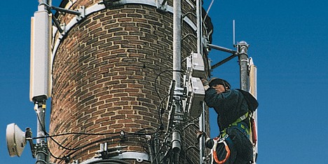 Installation einer UMTS-Antenne