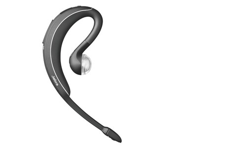 Das Jabra Wave sch�tzt mit einer Windsocke vor l�stigen Ger�uschen (hier nicht abgebildet)