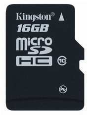 Micro-SD-Karte von Kingston mit 16 GB