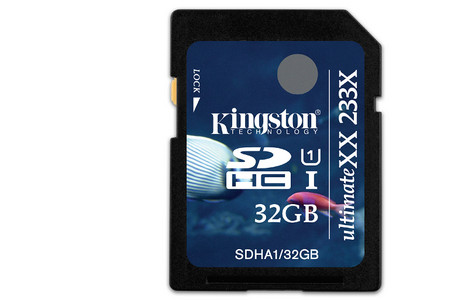 Kingstons SDHC-UltimateXX-Karte schreibt Daten mit bis zu 35 MB/s