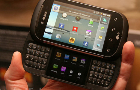 Das LG-Handy mit zwei Displays und QWERTY-Tastatur (Bild: Pocket-lint)