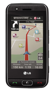 Das LG GT505 kann zu einem Navi werden
