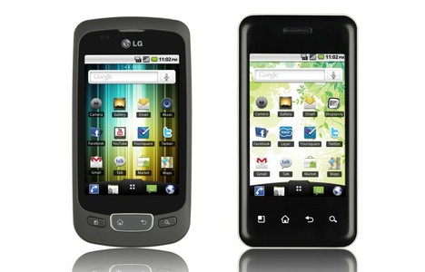 LG Optimus One und Chic