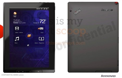 Das Lenovo Think Pad Tablet spielt in der iPad-Klasse