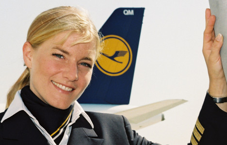 Die Lufthansa bietet bereits den Internetzuganng �ber den Wolken an