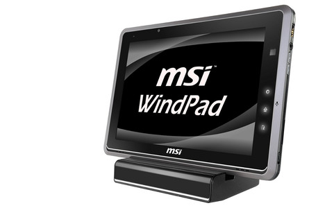 Das MSI WinPad 110W mit Windows 7 kostet 529 Euro