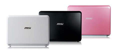 MSI Wind: schwarz, wei und pretty in pink