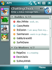 AIM for Windows Mobile