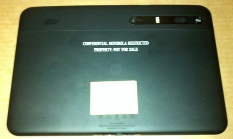 Motorola-Tablet mit Android Honeycomb (Bild: howardforums.com)