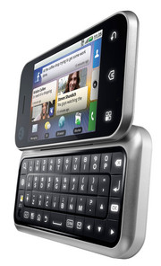 Das Motorola Backflip wird anders herum geklappt