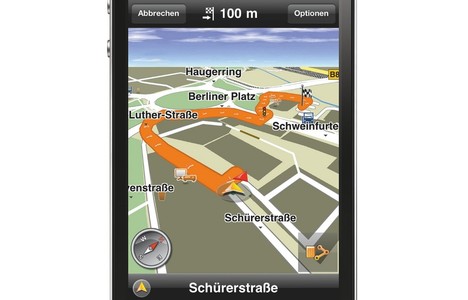 Navigon Urban nutzt die Karten von OpenStreetMap