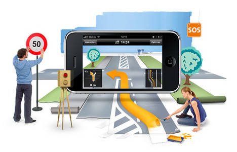 Die Navigon select Telekom Edition soll Google Maps Navigation Paroli bieten