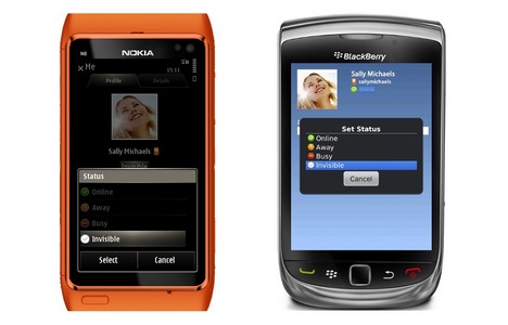 Nimbuzz f�r Nokia und Blackberry