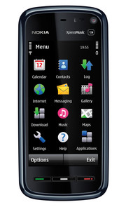 Beim Nokia 5800 XpressMusic ist die Musik-Flatrate bereits dabei
