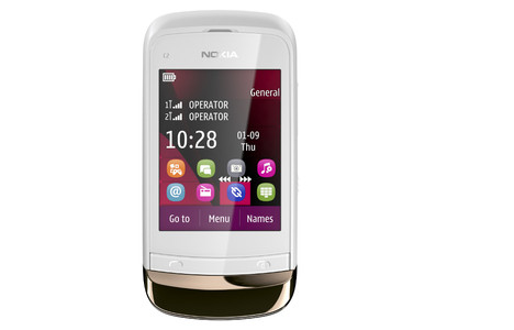 Das Nokia C2-03 ist ein Dual-SIM-Handy und wird 75 Euro kosten