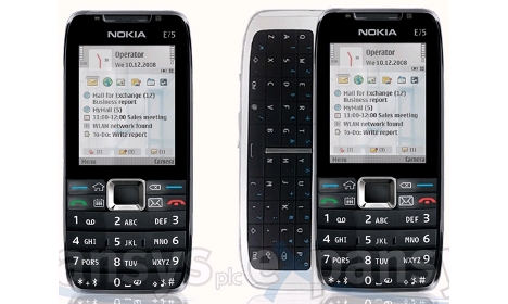 Das Nokia E75 ist jetzt schon bei eXpansys gelistet