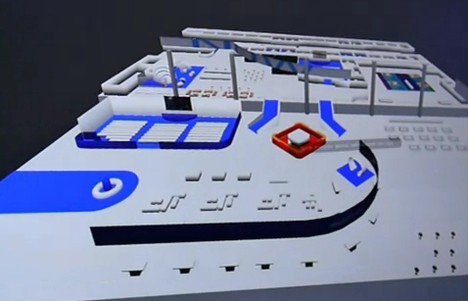 3D-Karte der Nokia World (Bild: intomobile)