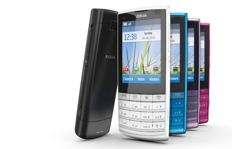 Das Nokia X3 Touch and Type ist ein Symbian-S40-Handy mit Touchscreen