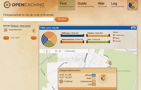 Garmen startet mit OpenCaching.com eine Geocaching-Community