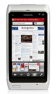 Opera Mini 5.1 auf dem Nokia N8