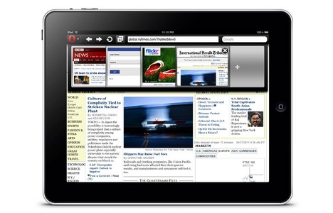 Opera Mini 6 auf dem Apple iPad