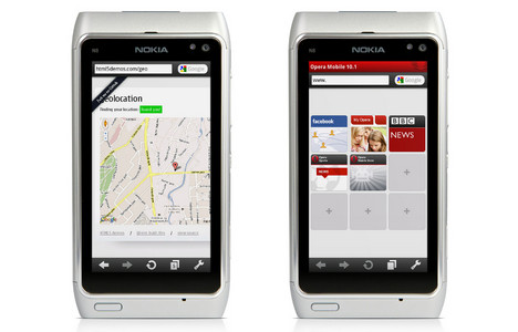 Opera Mobile 10.1 auf dem Nokia N8