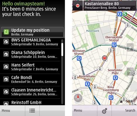 Ovi Maps zeigt nun auch Verkehrslinien an