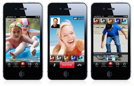 Qik Video Connect auf dem iPhone